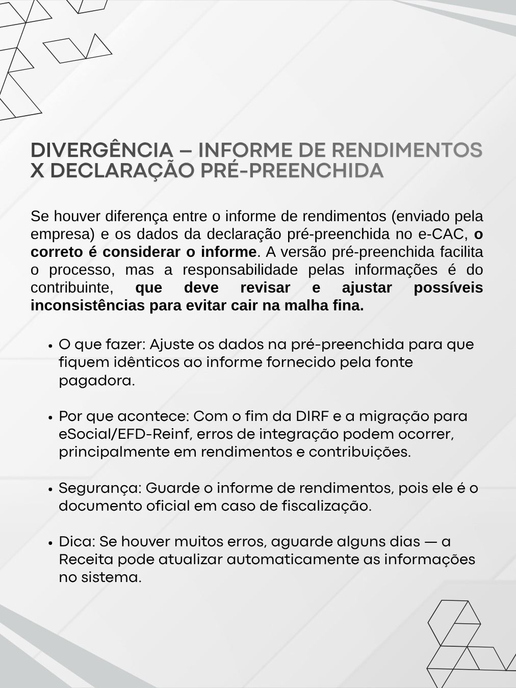 Informe de Rendimento